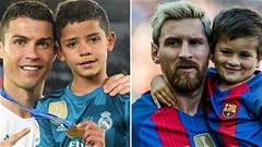 Con trai Ronaldo không gọi, con trai Messi vẫn trả lời